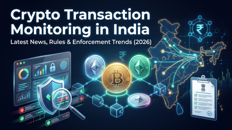 Crypto Transaction Monitoring in India: Latest News, Rules & Enforcement Trends (2026)